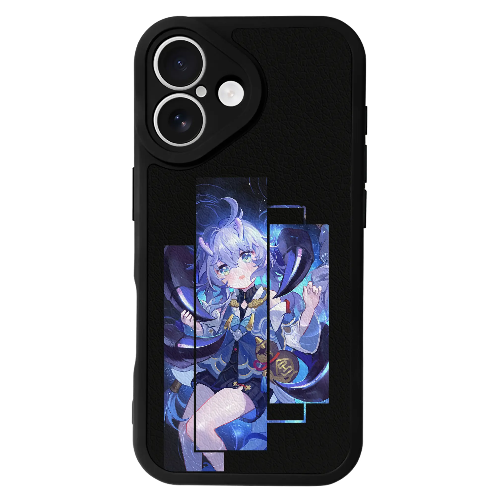 崩壊：スターレイル グッズ 白露 - IPhone 16シリーズ対応 ・ シリコンスマホケース ・ レザー調 ・ 高精度フィット ・ 耐衝撃 ・ ワイヤレス充電対応 ・ 精密カット